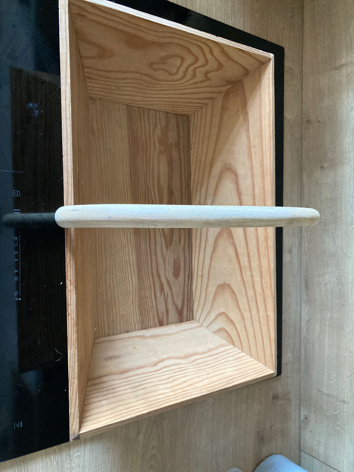 Wooden harvest basket