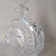 Duo de carafes à Whisky en cristal taillé vintage