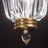 Lustre en verre de Murano attribué à Barovier e Toso, années 1950