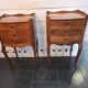 Pair of Louis XV style cherrywood bedside tables