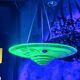 Art Deco ceiling light by A. Delatte in Ouraline