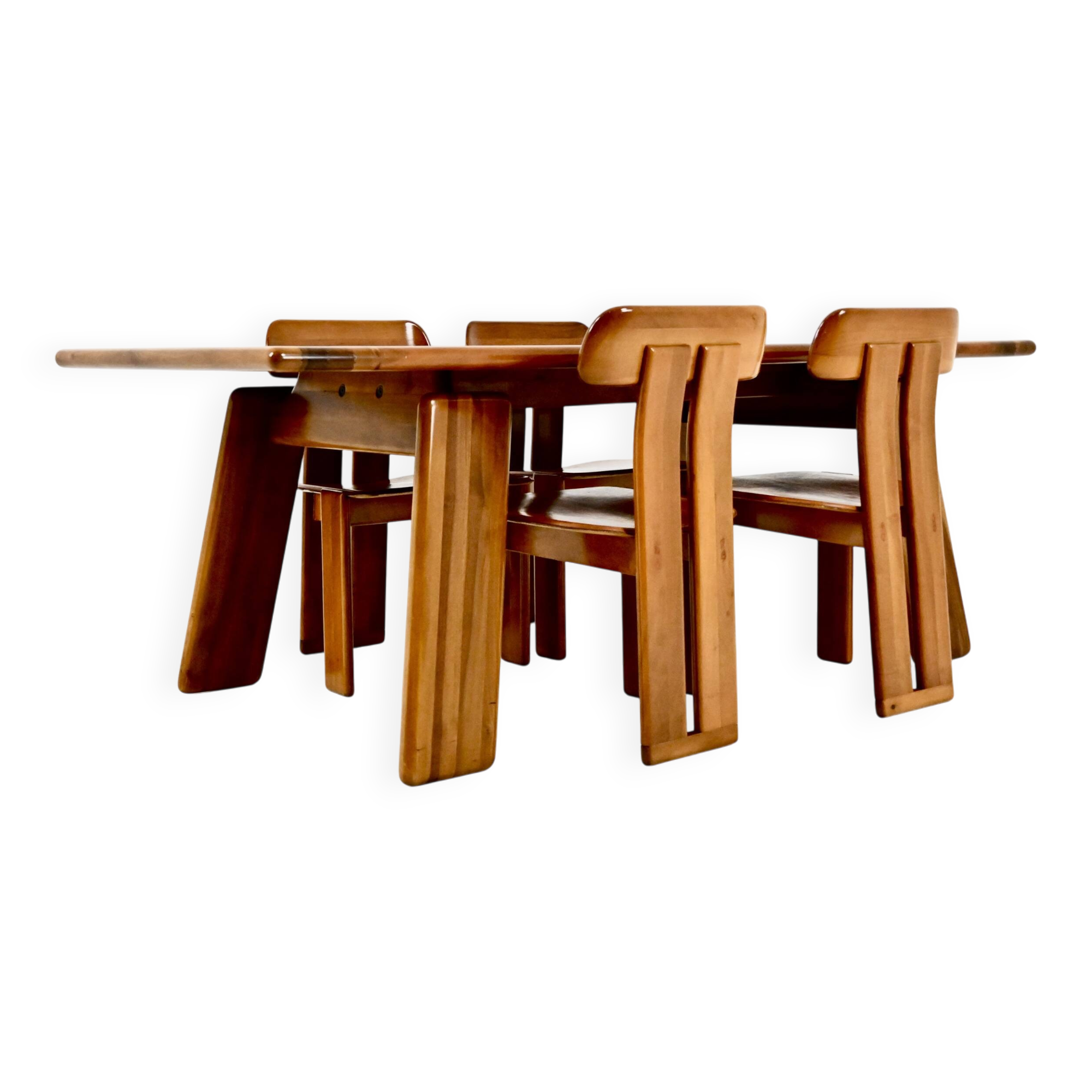 Sapporo dining room set by Mario Marenco for Mobilgirgi, 1970s