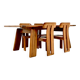 Sapporo dining room set by Mario Marenco for Mobilgirgi, 1970s