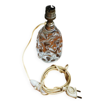 Vintage Baccarat bedside lamp