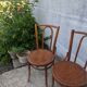 Paire de chaises bistrot
