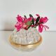 Glass flower holder