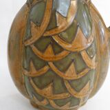 Art Deco Odetta HB Quimper stoneware pitcher