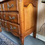 Louis XV style mid-century chest of drawers