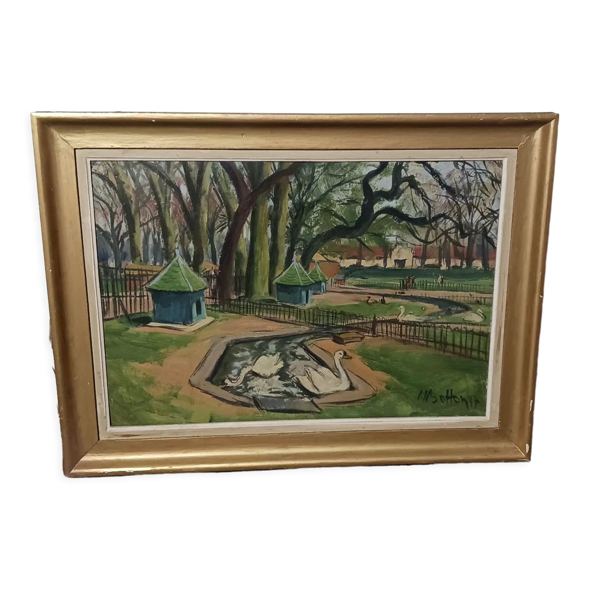 Oil on canvas by Marcelle Botton