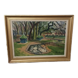 Oil on canvas by Marcelle Botton