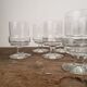 Vintage stemware x8