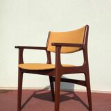Scandinavian teak office armchair 1960