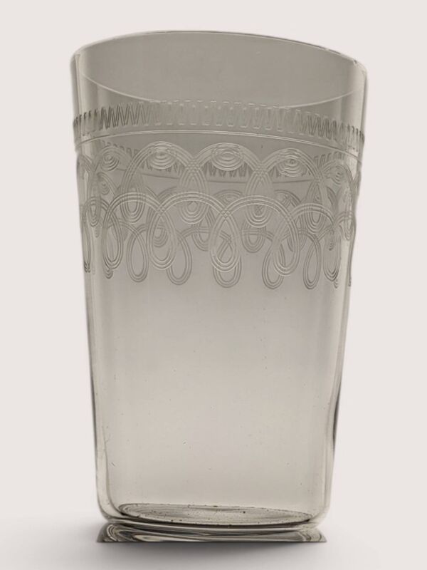 5 verres à eau / Gobelet en cristal