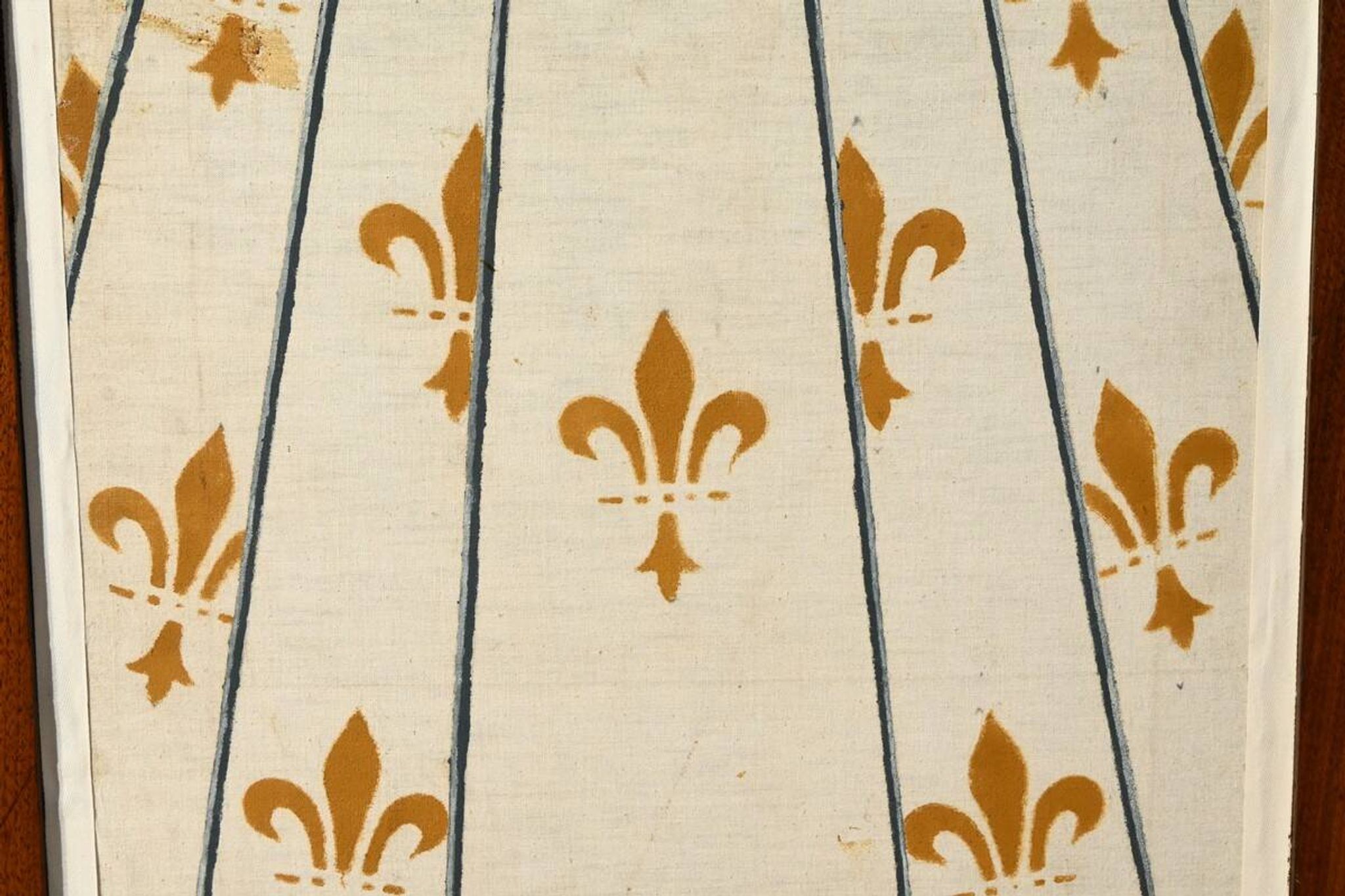 Four-Panel Mahogany Screen – First Part 20th Century