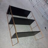 Vintage string metal shelves