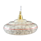 Vintage lampshade suspension and porcelain rosette