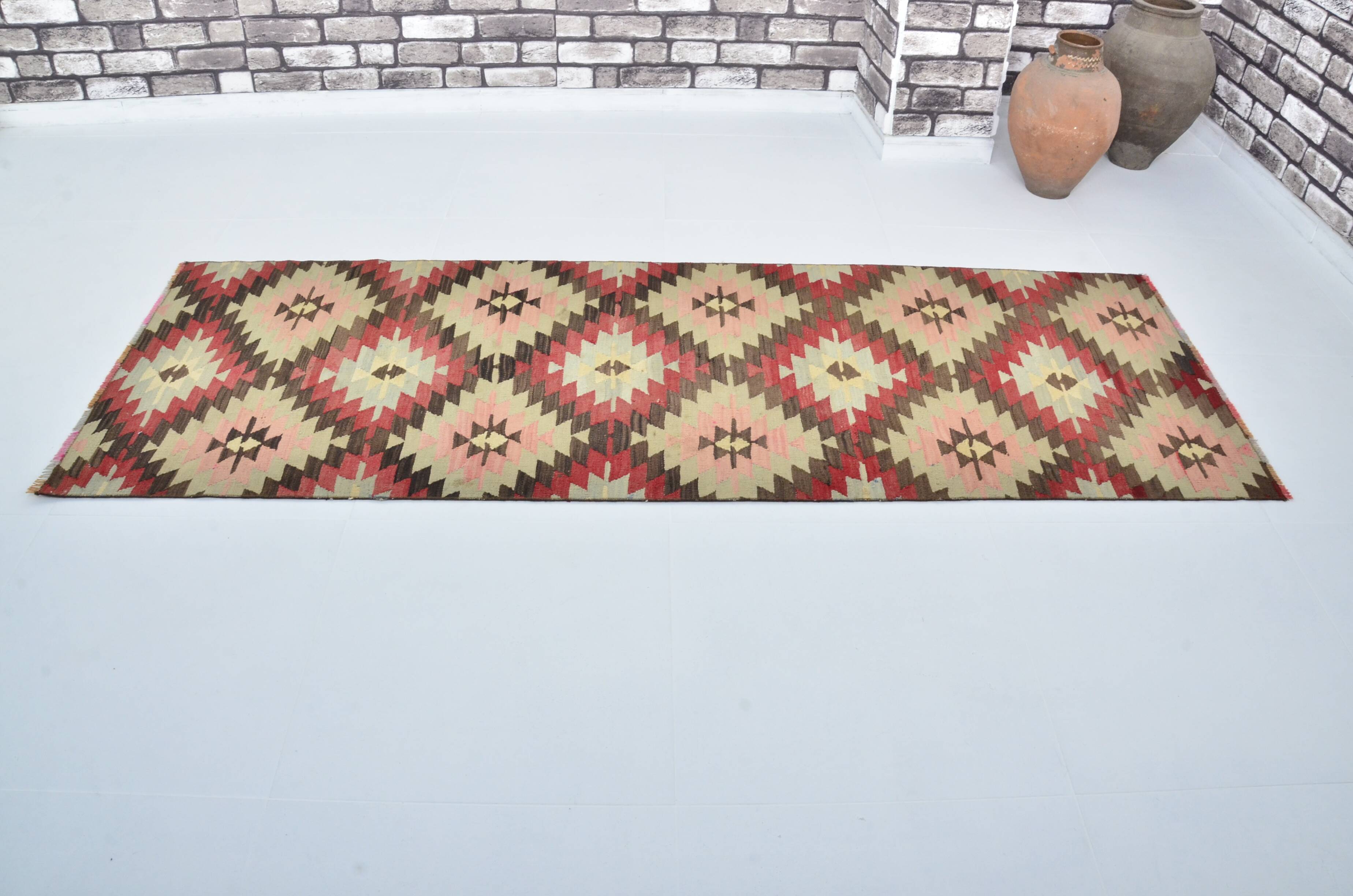 Oushak Anatolian Floor Kilim Rug sku 3408