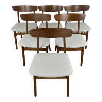 Set of 6 farstrup chairs