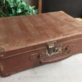 Brown suitcase