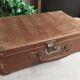 Brown suitcase