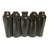 Black tulip flower spike vase