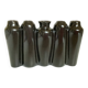 Vase tulipes pique fleurs noir