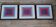 Trio Vintage Optical Art Tableaux - Victor Vasarely - Frames 40x40cm