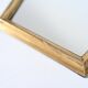 Vintage Deknudt mirror in gilded wood 45cm - labeled