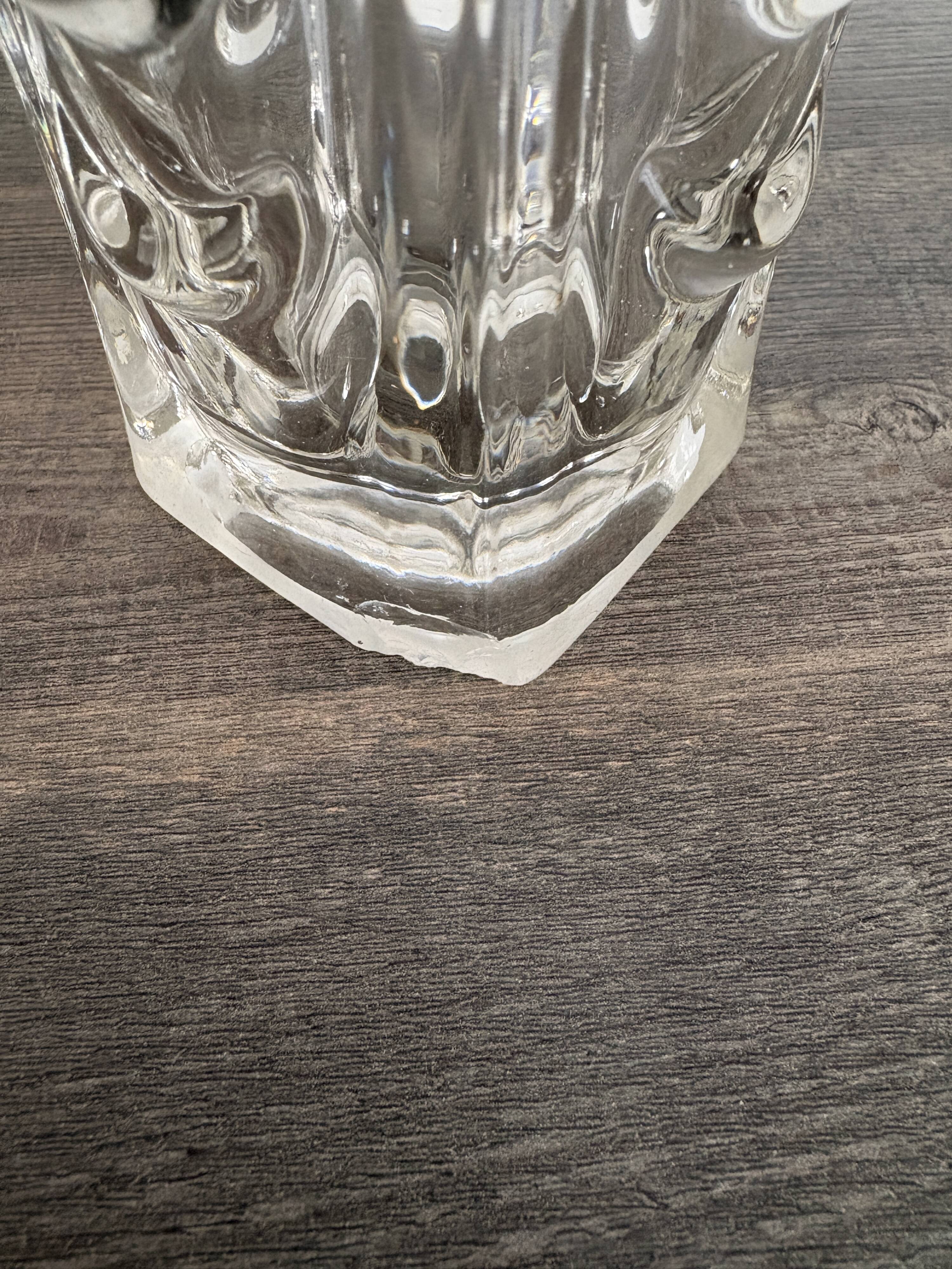 Vintage vase V. Hanuš - Heřmanova Huť, Czechoslovakia