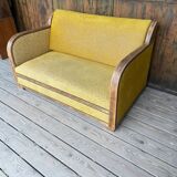 Art Deco two-seater sofa