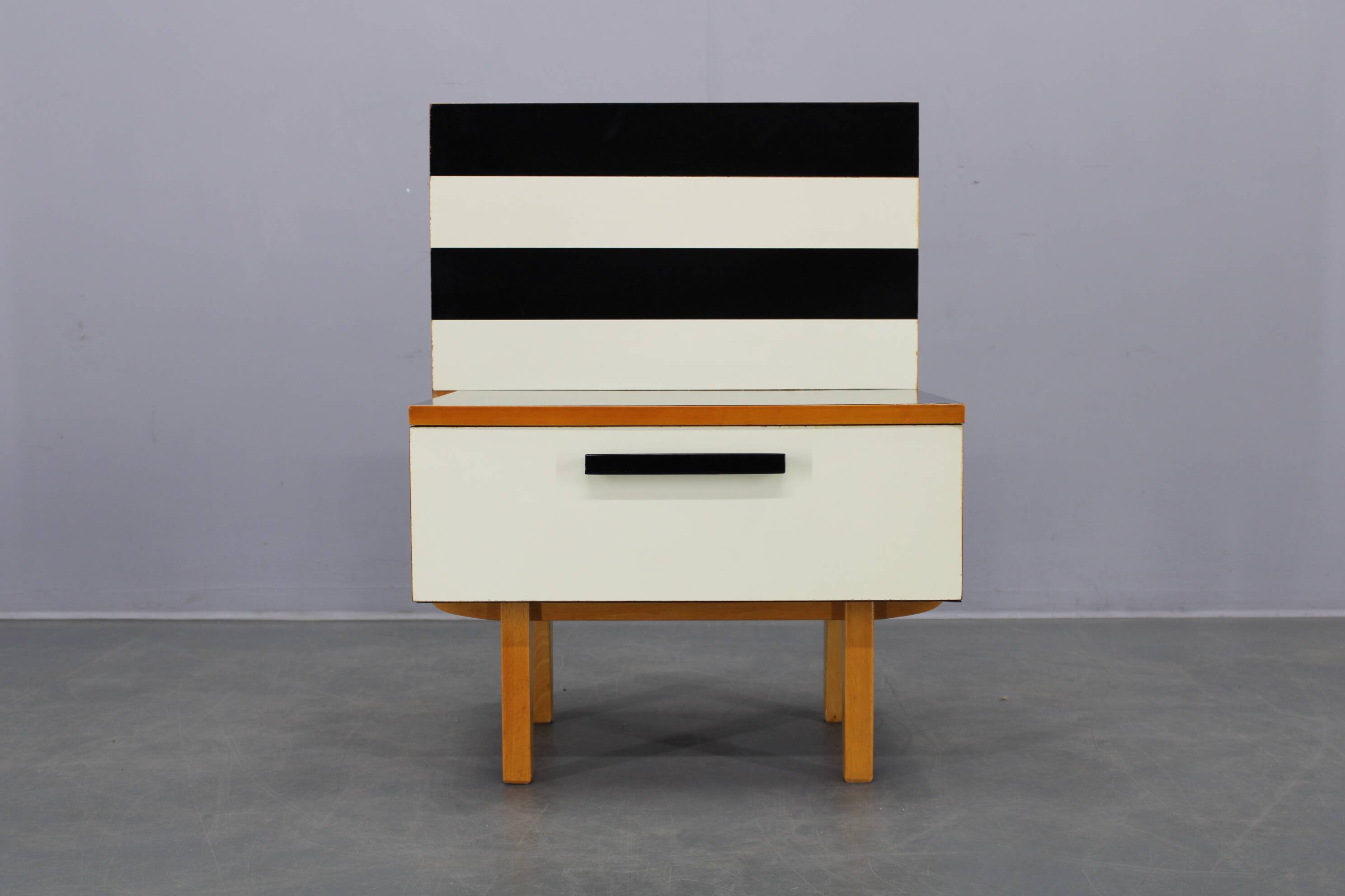 Mid-century pair of nightstands, Czechoslovakia, 1960s