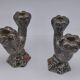 Art pottery candlesticks from Gien