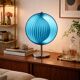 Vintage 1980 Kare Moon blue lamp - 37 cm
