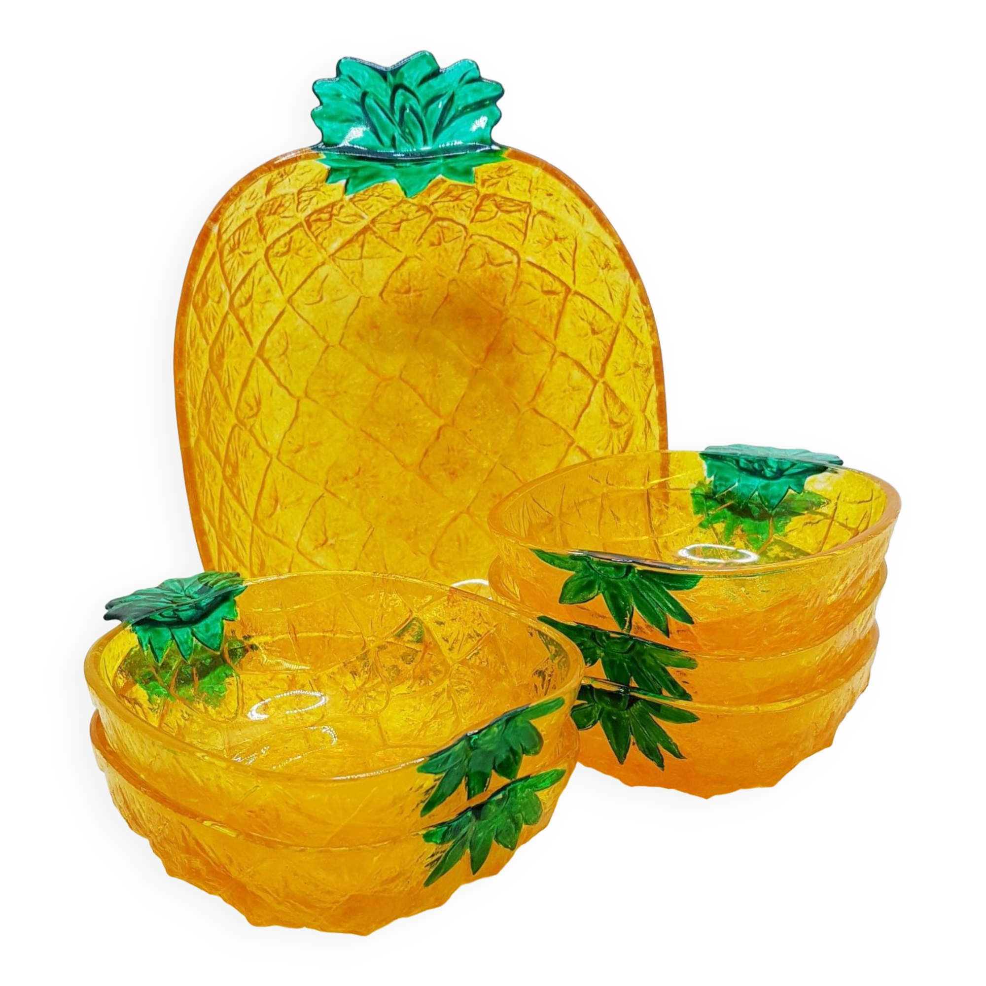 Pineapple bowl set