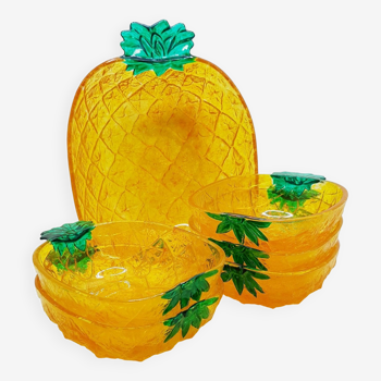 Ensemble bol d’ananas