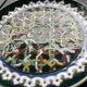 Antique Kutahya Enamel Plate