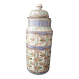 Ceramic pot signed verdenet, vallauris 1970