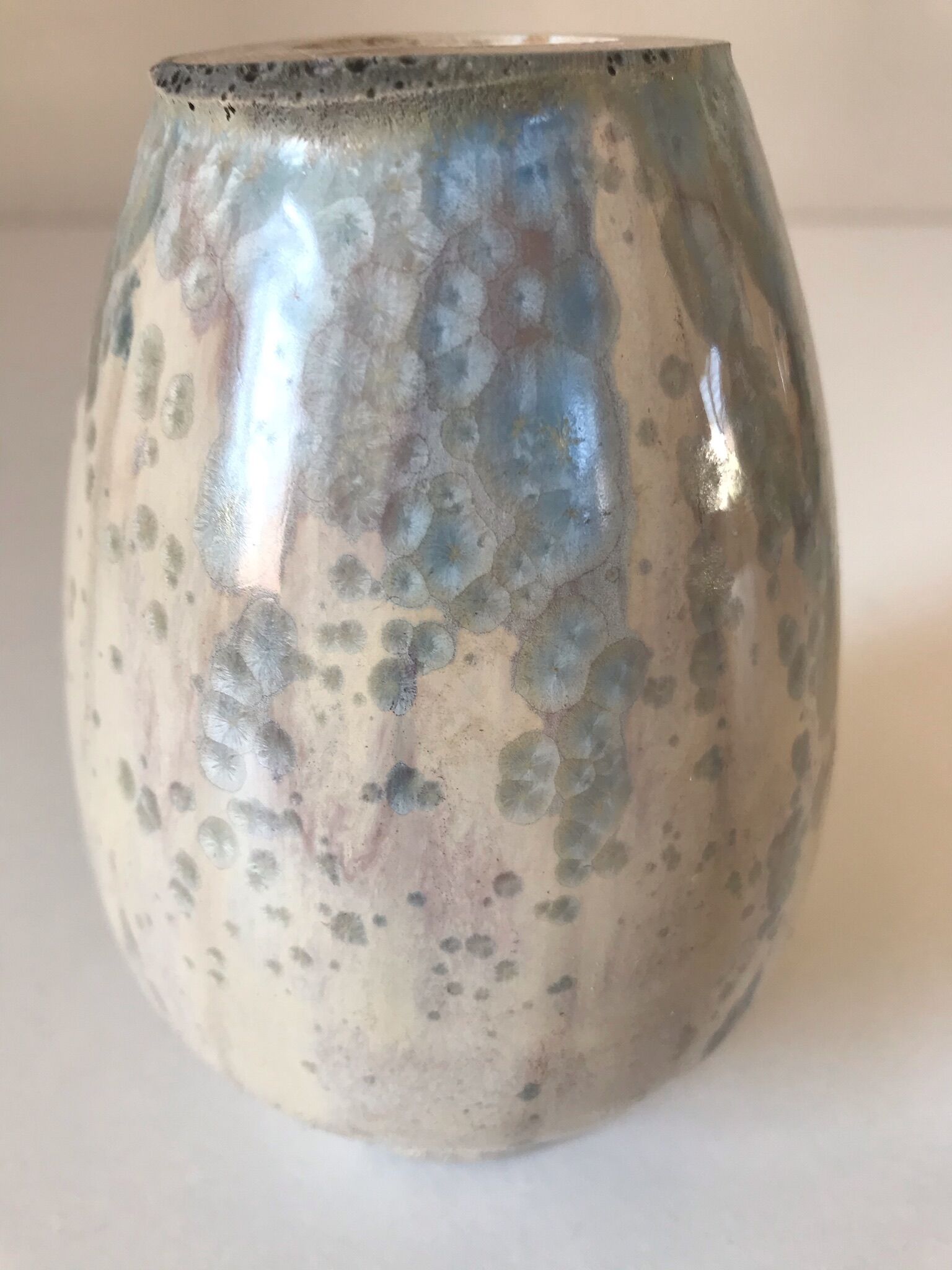 Ceramic vase mougin nancy art deco