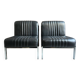 Ensemble (2) Chaises design vintage