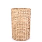 Wicker wastebasket, 1970s