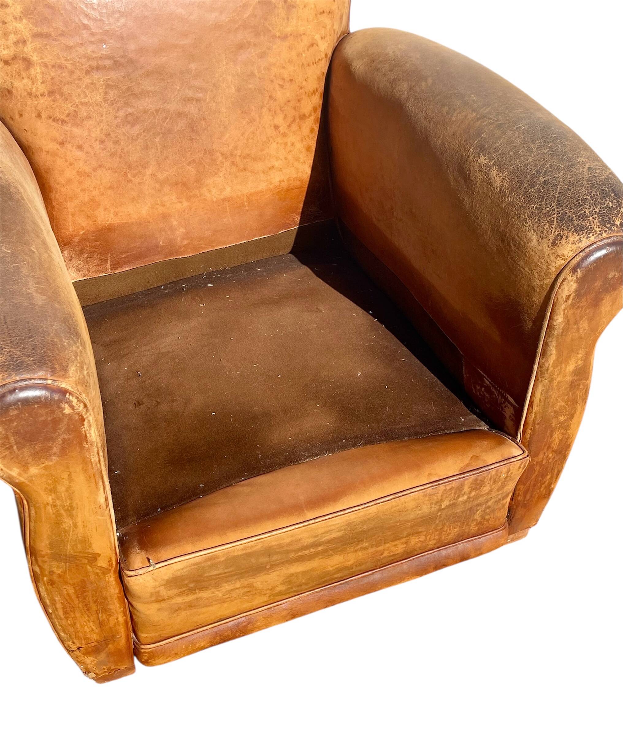 Pair of Club Armchairs