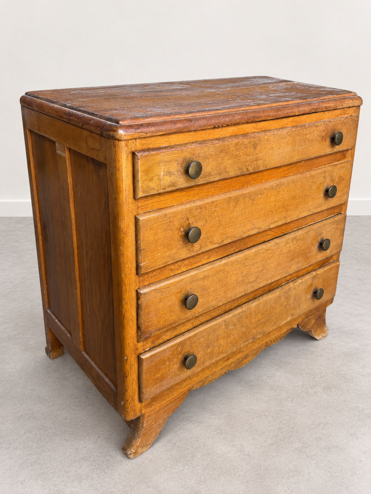Vintage 1950s chest of drawers - Art Deco style