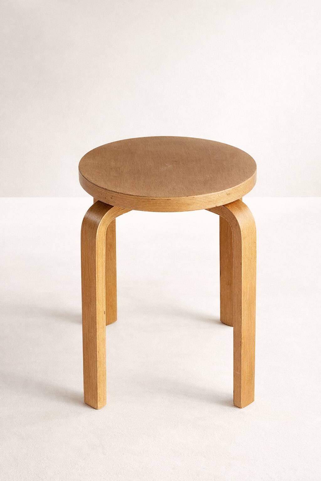 Artek Wooden Stool by Alvar Aalto