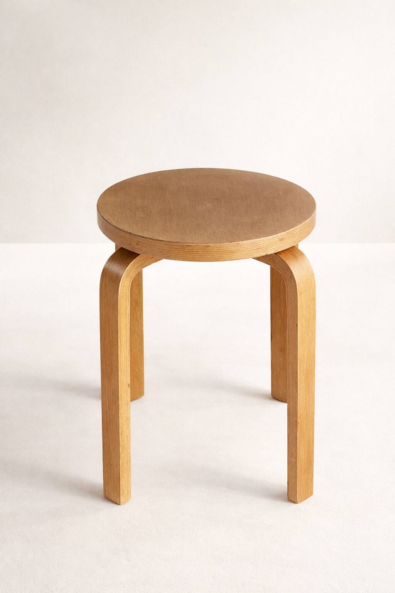Tabouret Artek en Bois par Alvar Aalto