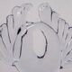 Mid-Century Sculptural Glass Piece, 1970s