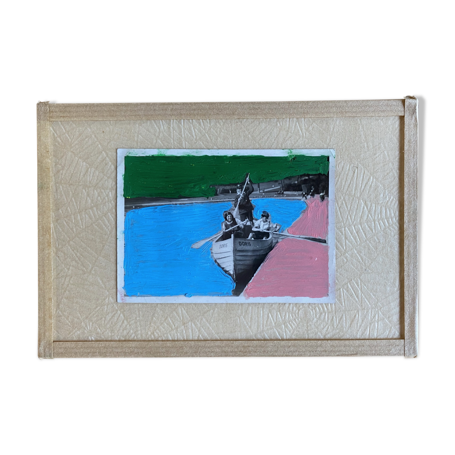 Bold pastels in old photo - Hastings 1928