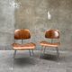 Chaises DCM Noyer Ray & Charles Eames Dining Chair Metal Herman Miller
