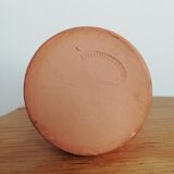 Ceramic lamp stand, orange