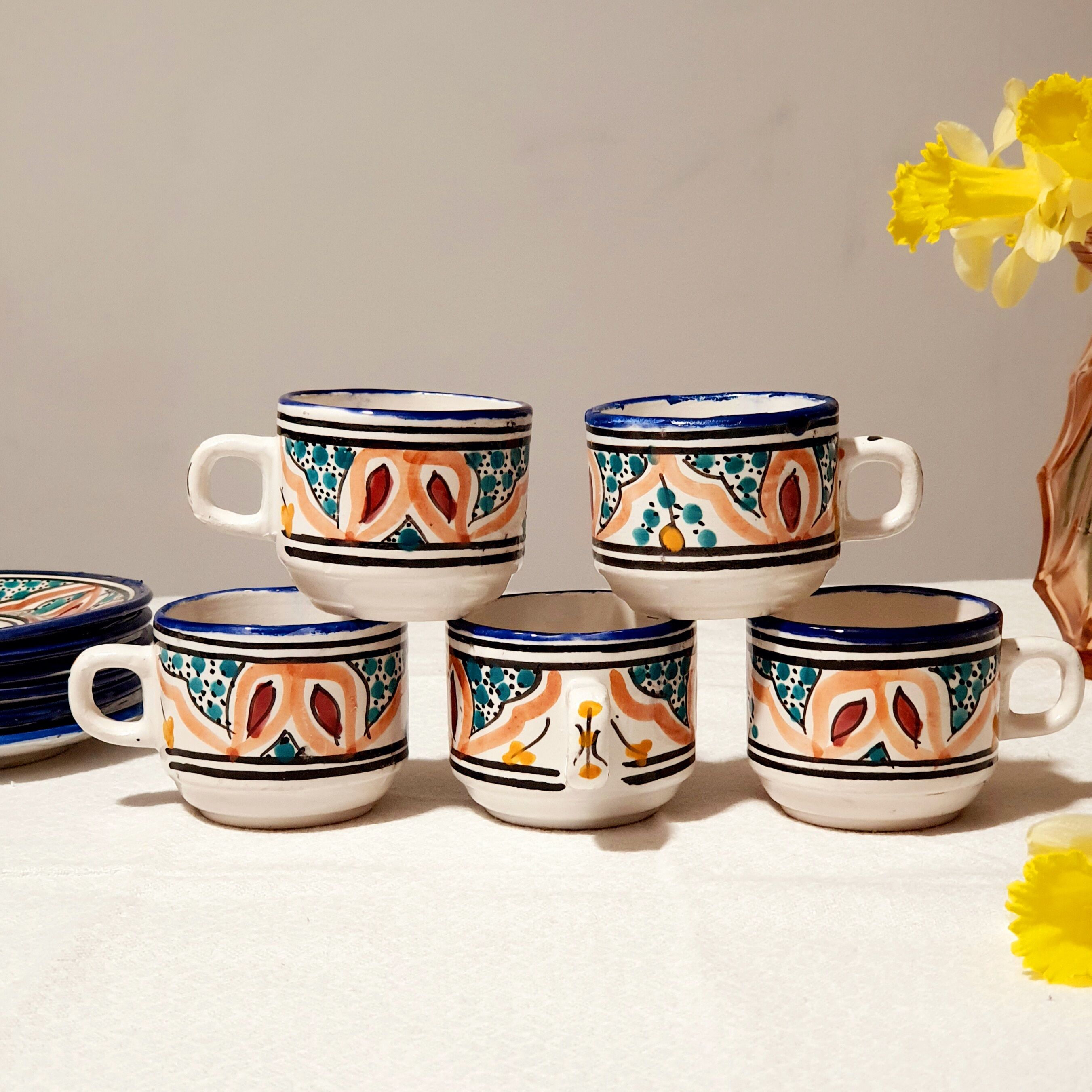 Vintage Moroccan tea service