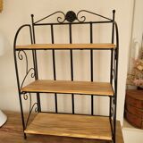 Wrought iron shelf